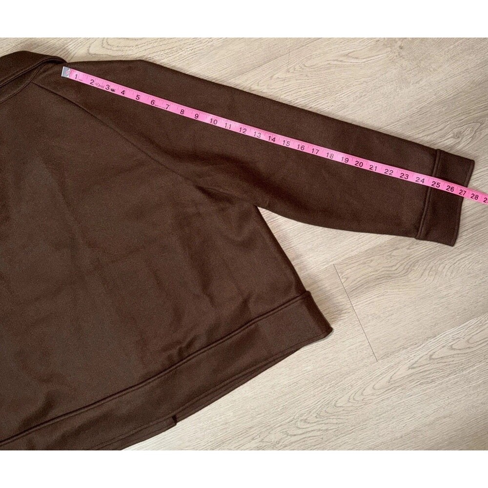 L.L. Bean Brown Button-Front Utility Jacket - Picture 9 of 9